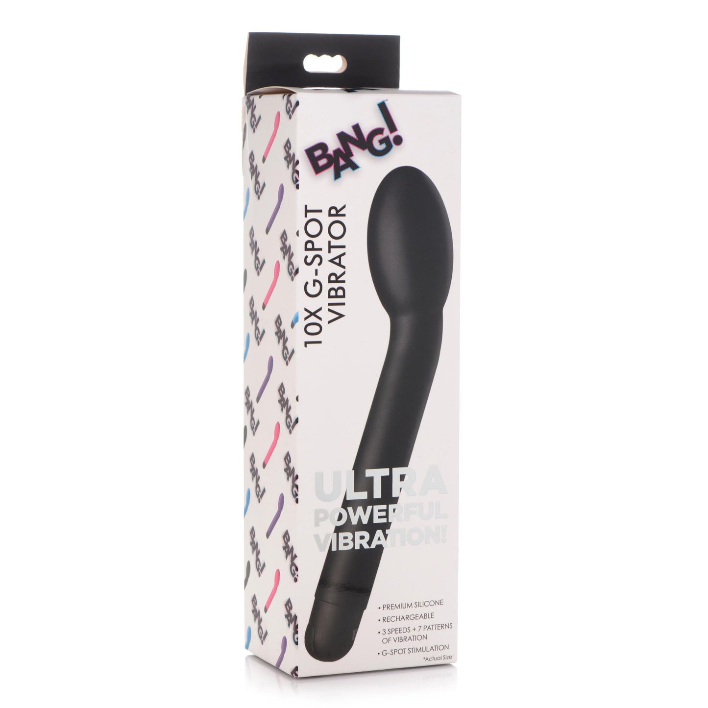 10X G-Spot Vibrator - Black